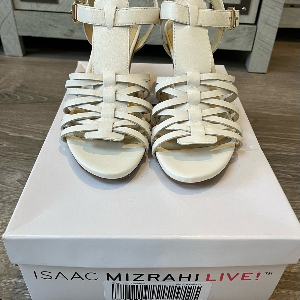 Brand New with Box Isaac Mizrahi Fisherman’s Wedge size 6.5 - Picture 6 of 6